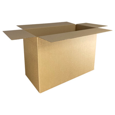 Bundle of 25 New Plain Single Wall BDCM1 Boxes - 580 x 285 x 390mm