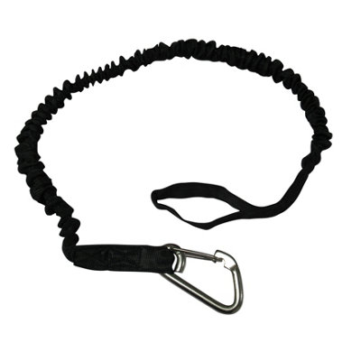 Bungee Dockline Mooring Rope with Stainless Steel Hook 1M (Polyester ...
