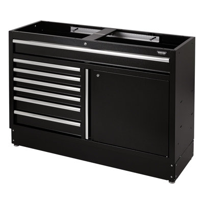 BUNKER Modular Floor Cabinet, 7 Drawer, 1360mm    08437