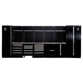 BUNKER Modular Storage Combo with Stainless Steel Worktop (25 Piece) 04393