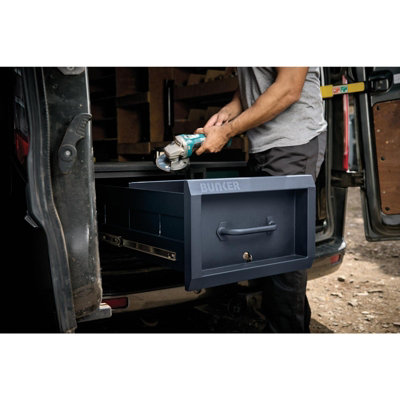 BUNKER S1 Heavy-Duty Van Storage Tool Drawer - Lockable Durable Storage ...