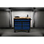 BUNKER Workbench Roller Tool Cabinet, 7 Drawer, 41", Blue 08222