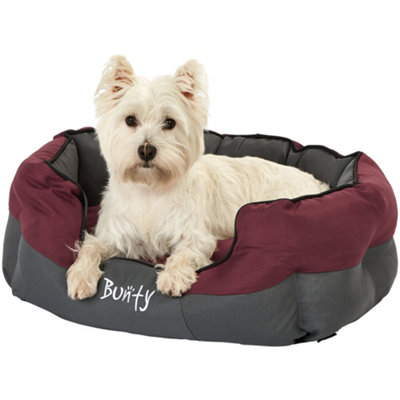 Bunty Anchor Cat & Dog Bed - Oxford Fabric, Water-Resistant, Machine Washable, Anti Anxiety, Calming Dog Bed - Medium, Red Price Comparisons | Compare The Build