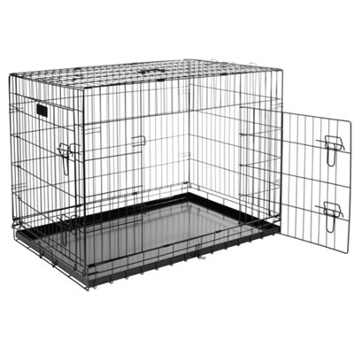 Heavy duty best sale wire dog crate