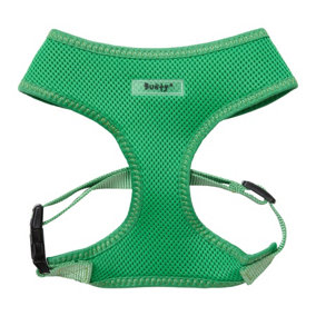 Bunty No Pull Dog Harness - Soft, Breathable, Durable and Adjustable, Lightweight Anti Pull Dog Harness - Green, Large