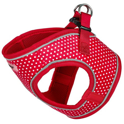 Bunty Reflective Dog Harness - Step-In Easy Fit, Lightweight, Breathable, Secure & Comfortable Fit - Polka Dot Large 52cm Price Comparisons | Compare The Build