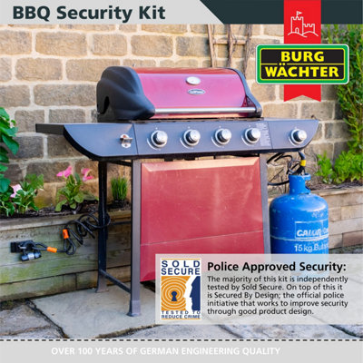 BURG-WACHTER BBQ SECURITY KIT ALL IN ONE BOX - 6