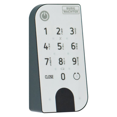 BURG-WACHTER SecuENTRY Keypad for use with the SecuENTRY Home cylinder