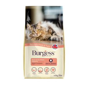 Burgess Adult Cat Scottish Salmon Dried Food
