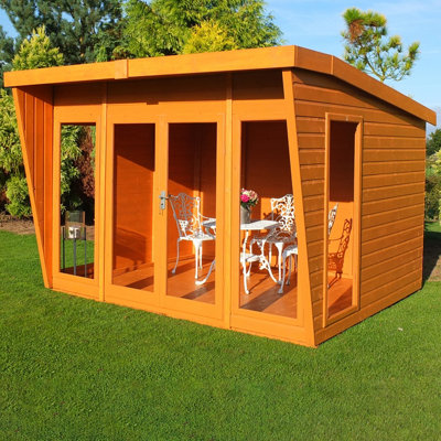 Burghclere 10 x 8 Feet Summerhouse - L294.3 x W320.8 x H241 cm - 3