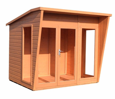 Burghclere 8 x 6 Feet Summerhouse - L233.5 x W251.4 x H230.7 cm - 3