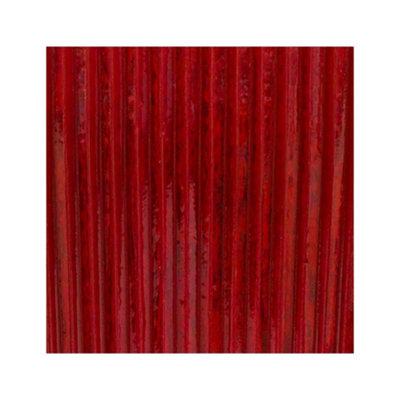 Burgundy Ribbed Tall Vase H24.5Cm W18Cm - 4