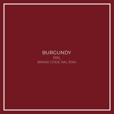 Burgundy Toughened Glass Kitchen Splashback - 750mm x 650mm