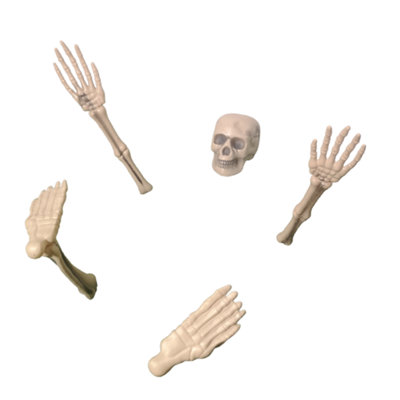 Buried Skeleton Ground Breaker Outdoor Halloween Decoration Set