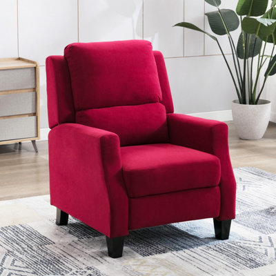 Red recliner armchair new arrivals