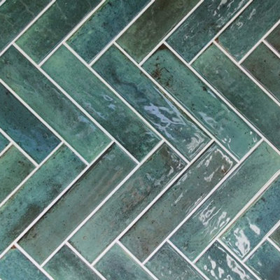 Burmantofts Hope Patina Glaze - Olive - (L) 250mm (W) 60mm FREE DELIVERY - 3