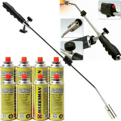 Burner Killer Gas Blowtorch Garden Outdoor Moss Weed Wand 4