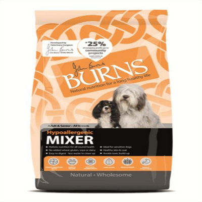 Burns Adult & Senior Hypoallergenic Mixer 2kg