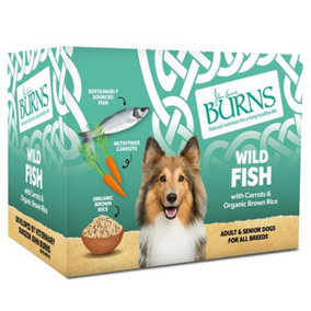 Burns Fish Veg & Brown Rice 6 x 395g