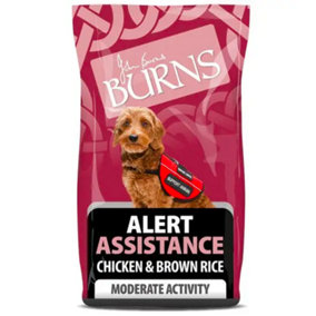 Burns Natural Dog Food Alert Assistance Chicken & Brown Rice 2kg