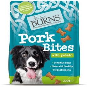 Burns Pork Bites 200g (Pack of 10)