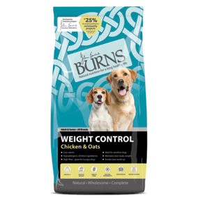 Burns Weight Control Chicken & Oats Dog Food 12kg