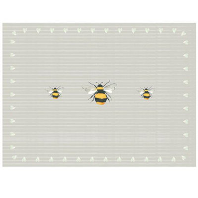 Busy Bees Glass Worktop Saver Grey