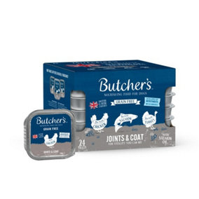 Butcher's Joints & Coat Wet Dog Food Trays 24x150g