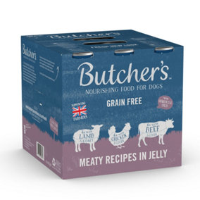 Butcher's Recipes In Jelly Dog Food Cans 18x400g