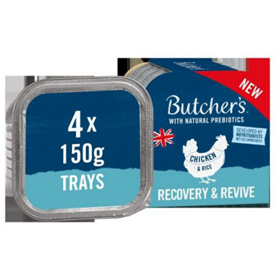 Butcher's Recovery & Revive Dog Food Trays 4x150g (Pack of 6) Price Comparisons | Compare The Build