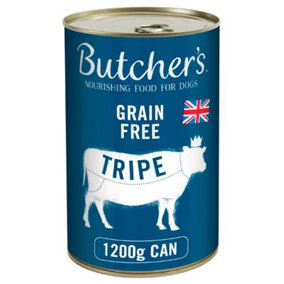 Butcher's Tripe Dog Food Can 1200g (Pack of 6)