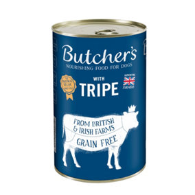 Butcher's Tripe Dog Food Can 400g (Pack of 12)