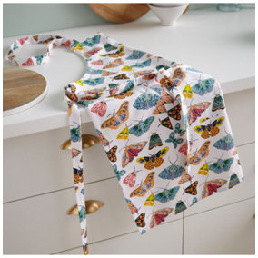 Butterfly House Animal Print 100% Cotton Apron