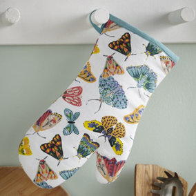 Butterfly House Animal Print  Gauntlet Oven Glove