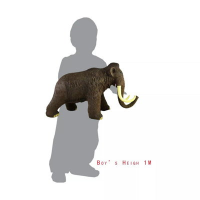 Jouet Géant éléphant Mammouth En Caoutchouc Souple - 76 Cm (Age De Glace Manny)