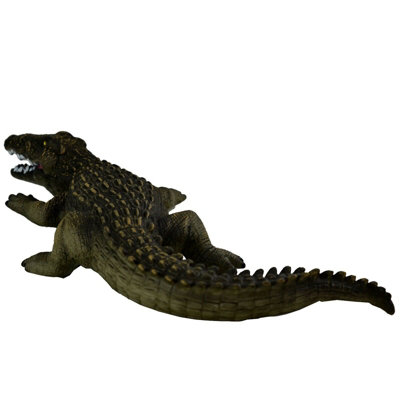 BWNH Large Crocodile Toy Soft Stuffed Rubber Alligator Toy Realistic Details Gift for Boys Girls Toddlers Kids 22 55 cm