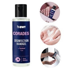 BWT CORADES Hand Sanitizer Gel 70% Sanitizer Fragrance Disinfectant 50ml Pocket