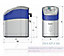 BWT PS10UK PERLA Silk Smart Enabled Luxury Water Softener Pearl Water 10L Model