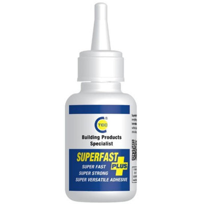 C.T.1 - C-Tech SUPER FAST PLUS Industrial Super-glue - 20g - Solvent ...