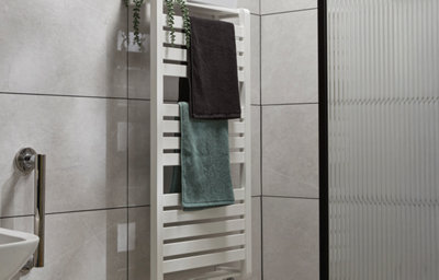 Small wet room independent living at B&Q