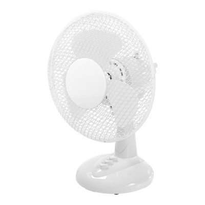 OPP White 9" table fan
