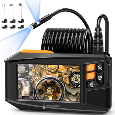 C40-5M 4.3'' Screen 1080P HD Dual Lens Industrial Endoscope Camera