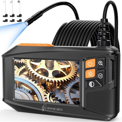 C40-5M 4.3'' Screen 1080P HD Dual Lens Industrial Endoscope Camera