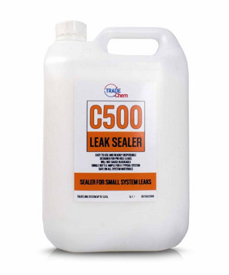 C500 Central Heating Leak Sealer 5L DIY at B&Q