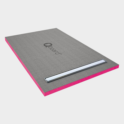 Shop wet room drain trays.