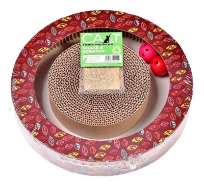 CA&T Chase & Scratch Interactive Cat Game & Combination Pad