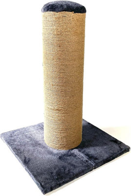 CA T Ultimate Fat Boy Cat Scratching Mega Post Tower Grey Large DIY at B Q