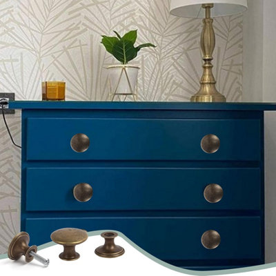 blue glass knobs for dresser Spa Style Fused Glass Cabinet Door Knobs – BPR Designs