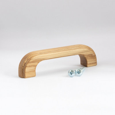 Cabinet Door Oak Handle and Drawer Pull 112mm