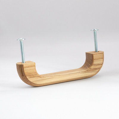 Cabinet Door Oak Handle and Drawer Pull 112mm